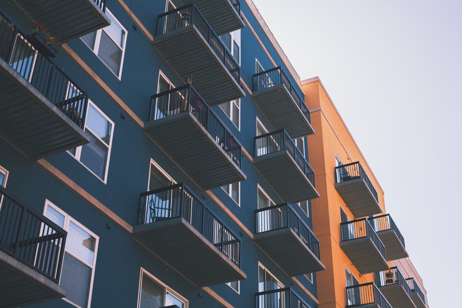 Rows of housing data